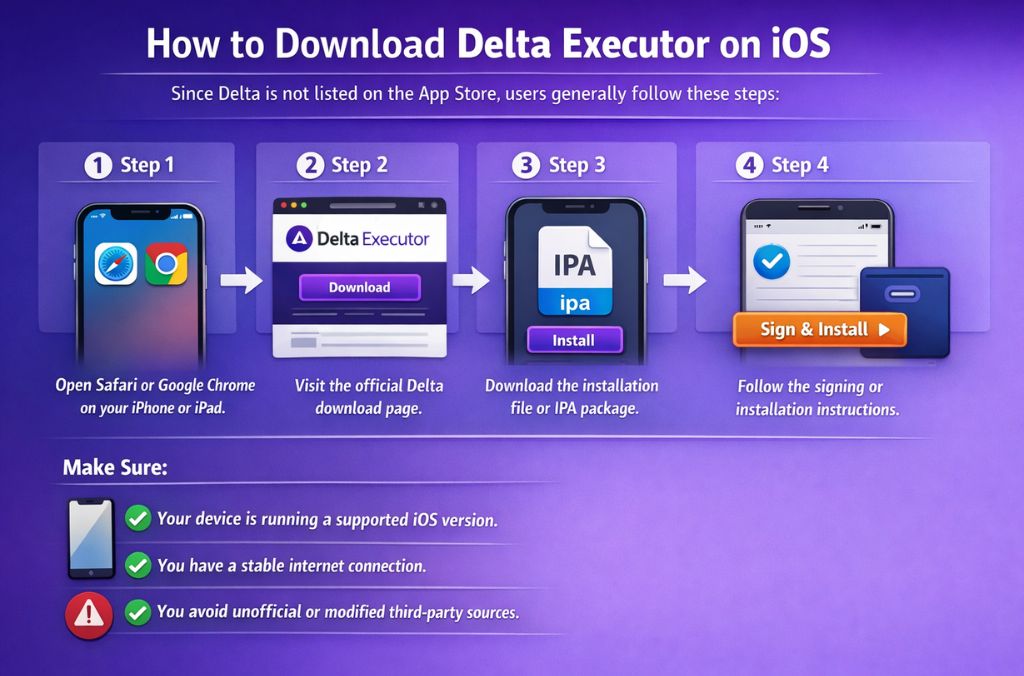 How to Download Delta Executor on iOS