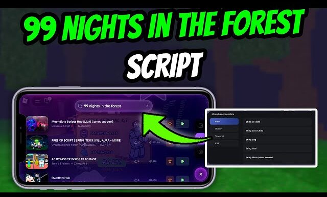 99 Nights in the Forest Scripts